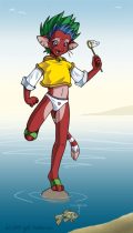 akaifish.jpg by Kyla Martin-Van (Silver, Silver Otter)
