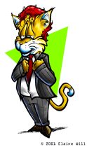 catdude.jpg by Elaine Will (DLM X-13, Len)