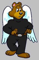 bearfoot.gif by George R. Eddy (Angel Bear)