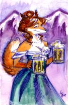 katbday.jpg by L.N. Dornsife (Thornwolf)