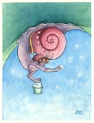 anna-snail-color.jpg by Janis Neville (starfallz)