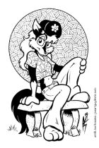 hedgypic.gif by Joe Rosales (Art Guy)