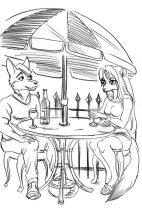 cafe1.jpg by Monique MacNaughton (Dakhaari, Malton)