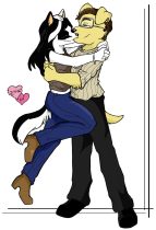 kiss02.jpg by Audrey Walker (KrazyKlaws, WolfDreamer)