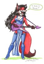 cassierockvixen.jpg by Lis Boriss (Lizardbeth)