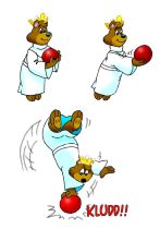 bowlingherbie.jpg by George R. Eddy (Angel Bear)
