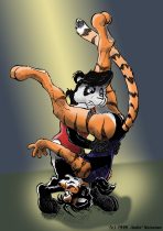 wrestlng.jpg by Andre' Heinonen