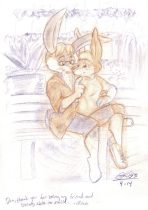 bunniessmall.jpg by Erika Leigh Rosengarten (Chilly Mouse Mousie)