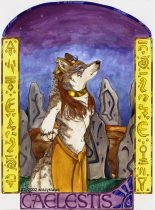 caelestis.jpg by Audrey Walker (KrazyKlaws, WolfDreamer)