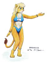 bodallia.jpg by Bernard Doove (Chakat Goldfur)