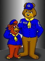 kitscout.jpg by George R. Eddy (Angel Bear)