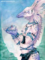 beadeddragon.jpg by Ursula Vernon
