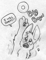 bagel.gif by Chris Farrington (Kelvin the Lion)