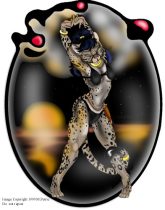 ocelotri.jpg by Margaret Petrie (Nduli)