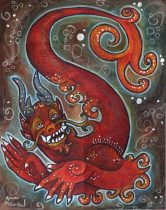 theredserpent.jpg by Anna Pieruccini