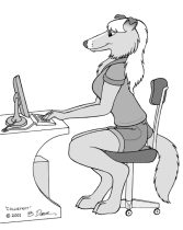 colliefrot.gif by Bernard Doove (Chakat Goldfur)