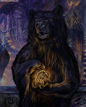 bearsalmon.jpg by Ursula Vernon