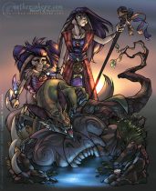 evewalk.jpg by Stephanie Lostimolo (Raptor Woman)