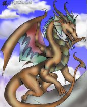 copper-dragon-sitting.jpg by Traci Vermeesch (Ulario)