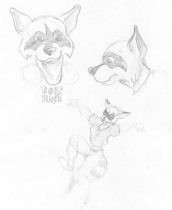 coonhedz.jpg by Brenden Smith (Kangaroo-Boy)