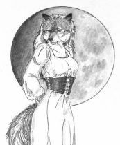 slvrmane.jpg by Kimberly Pyne (T'Kuro Grym)