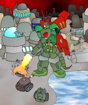 mecha.jpg by Chris Farrington (Kelvin the Lion)