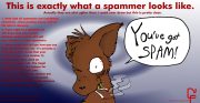 spammer.jpg by Chris Farrington (Kelvin the Lion)