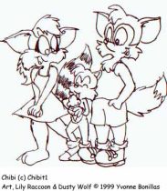 ybduswlf.jpg by Yvonne Bonillas (Lily Raccoon)