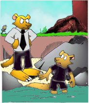 weasels1.gif by Thomas K. Dye (Kevin J. Dog)
