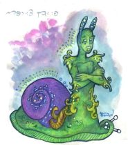 dreamsnail_dude.jpg by Anna Pieruccini