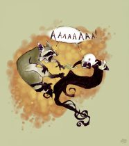 racoon_vamp2b.jpg by Lissa B. Treiman (Koosh-llama)
