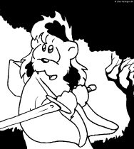 kelsword.gif by Chris Farrington (Kelvin the Lion)