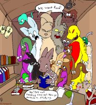 feedus.gif by Chris Farrington (Kelvin the Lion)
