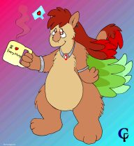caramel.gif by Chris Farrington (Kelvin the Lion)