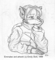 es_bored.gif by Emily Stoll (SilvaVixen, Flame)