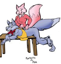 fanmrfox.jpg by Teresa Warner (Carolyna Cougar)