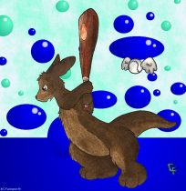 dumbball.jpg by Chris Farrington (Kelvin the Lion)
