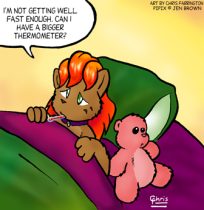 pipxsick.jpg by Chris Farrington (Kelvin the Lion)