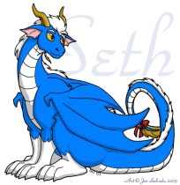 sethsit.jpg by Jennifer Sabado (Seth, Tora)
