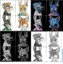 multisq.jpg by Gloria Higginbottom (Twap, Snitter)