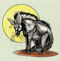 aardwolf.jpg by Cara Mitten