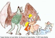 ybdragon.jpg by Yvonne Bonillas (Lily Raccoon)