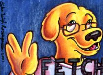 fetchfin.jpg by Erika Leigh Rosengarten (Chilly Mouse Mousie)