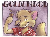 if-goldenrodbadge.jpg by Robin Hall (IndigoFox)