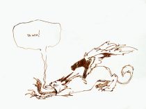 yawngriff.jpg by Lissa B. Treiman (Koosh-llama)