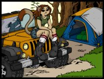 campinggirl.jpg by Cindy Ramey (Aerokat)