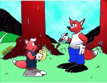 foxes001.gif by Thomas K. Dye (Kevin J. Dog)