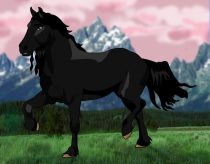 fresian.jpg by Audrey Walker (KrazyKlaws, WolfDreamer)