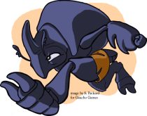 web_beetle.gif by Sue P.