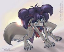 poquio2.jpg by Stephanie Lostimolo (Raptor Woman)